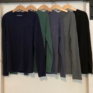 Lot of 5 boys Crewcuts shirts